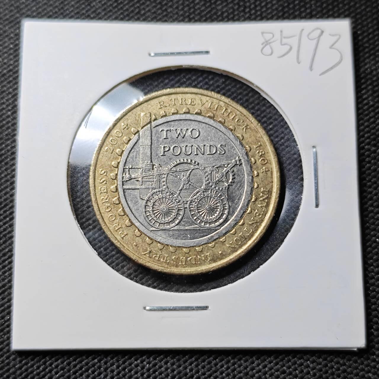 KK钱币收藏小铺  第385期  2月预留时间 周末发货  英国2镑 纪念币