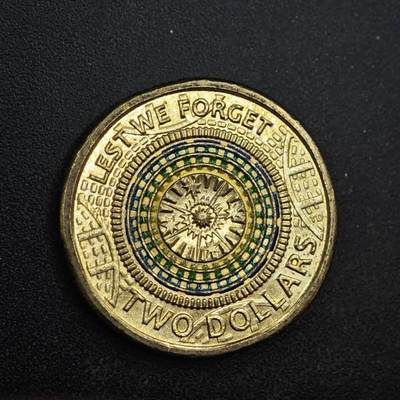 【淘币小摊】限时拍第八百四十拍  散币银币场  满百包邮可预留两周  周一统一发货  - 澳大利亚2017年2元纪念币