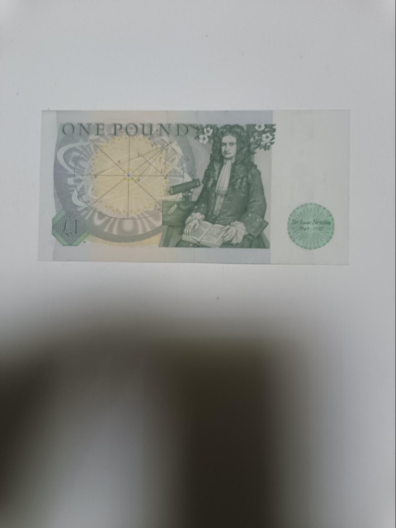 【20260106】非全新纸币和硬币第321场 英国D序列1镑