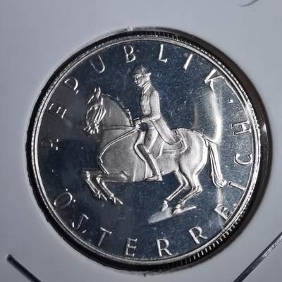 沼泽如烟--第953场 - 奥地利1966年5先令精制币银币