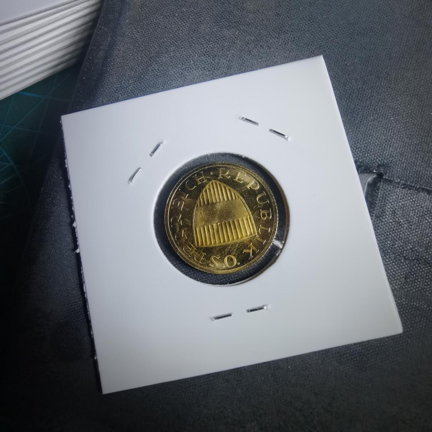 沼泽如烟--第953场 奥地利1966年50格罗申精制币