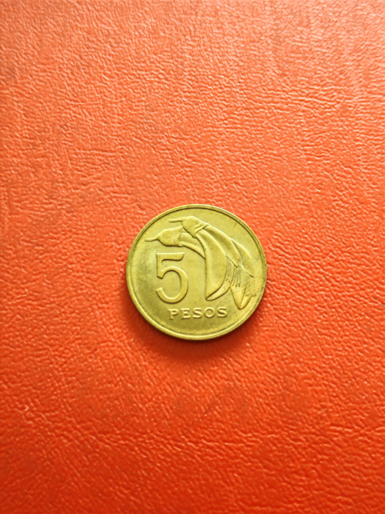 【云涧收藏】第八十五场，无预留最后收官场。 乌拉圭1969年5比索