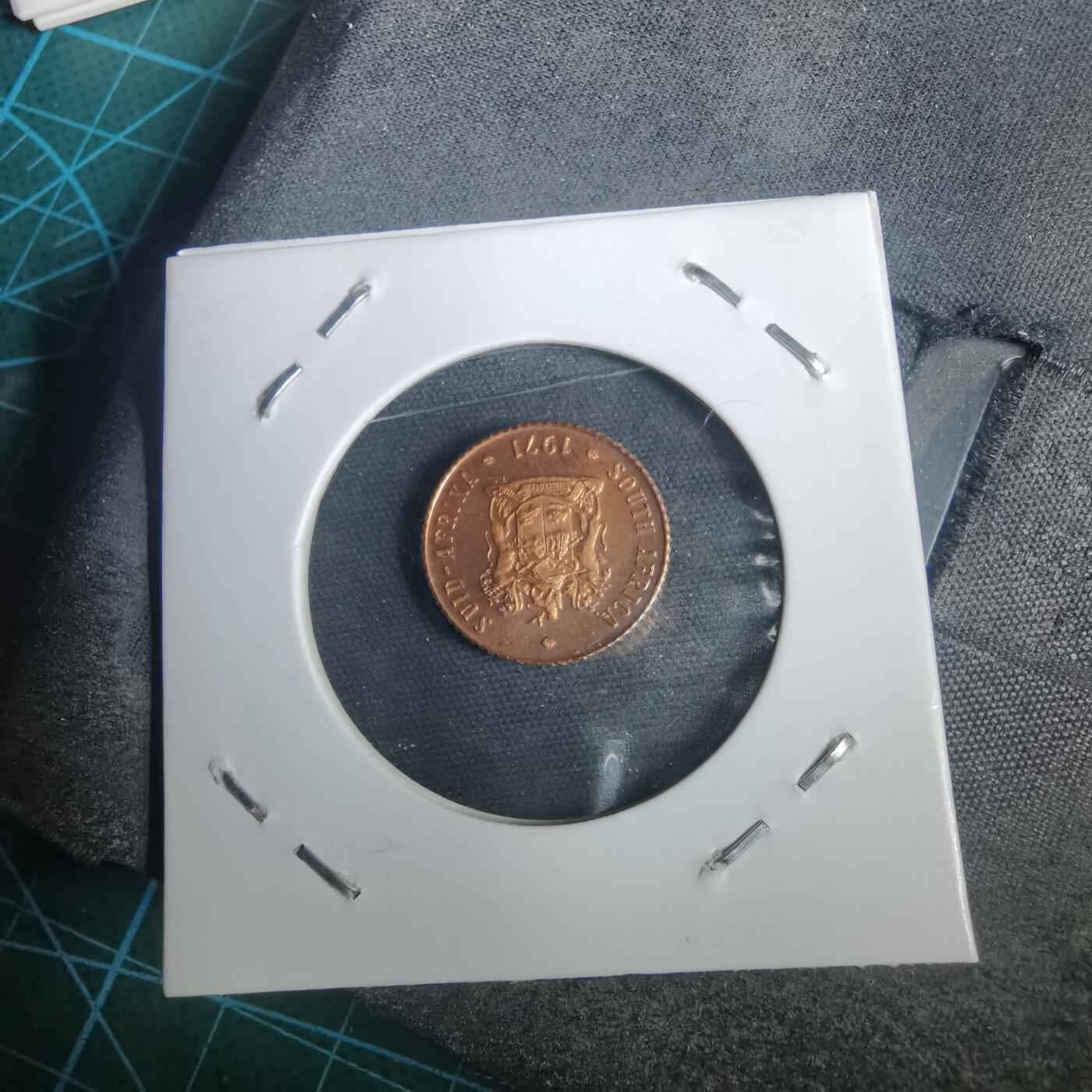 沼泽如烟--第953场 南非1971年半分精制币