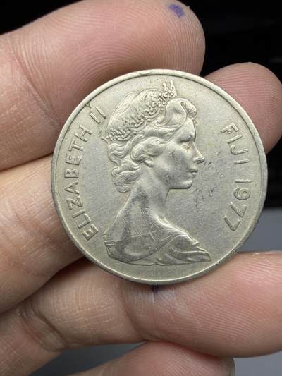 2026年集古藏今外币拍卖第一期-第2场—（总第299拍），可以寄存60天，满160元包邮。 - 1977年斐济20分