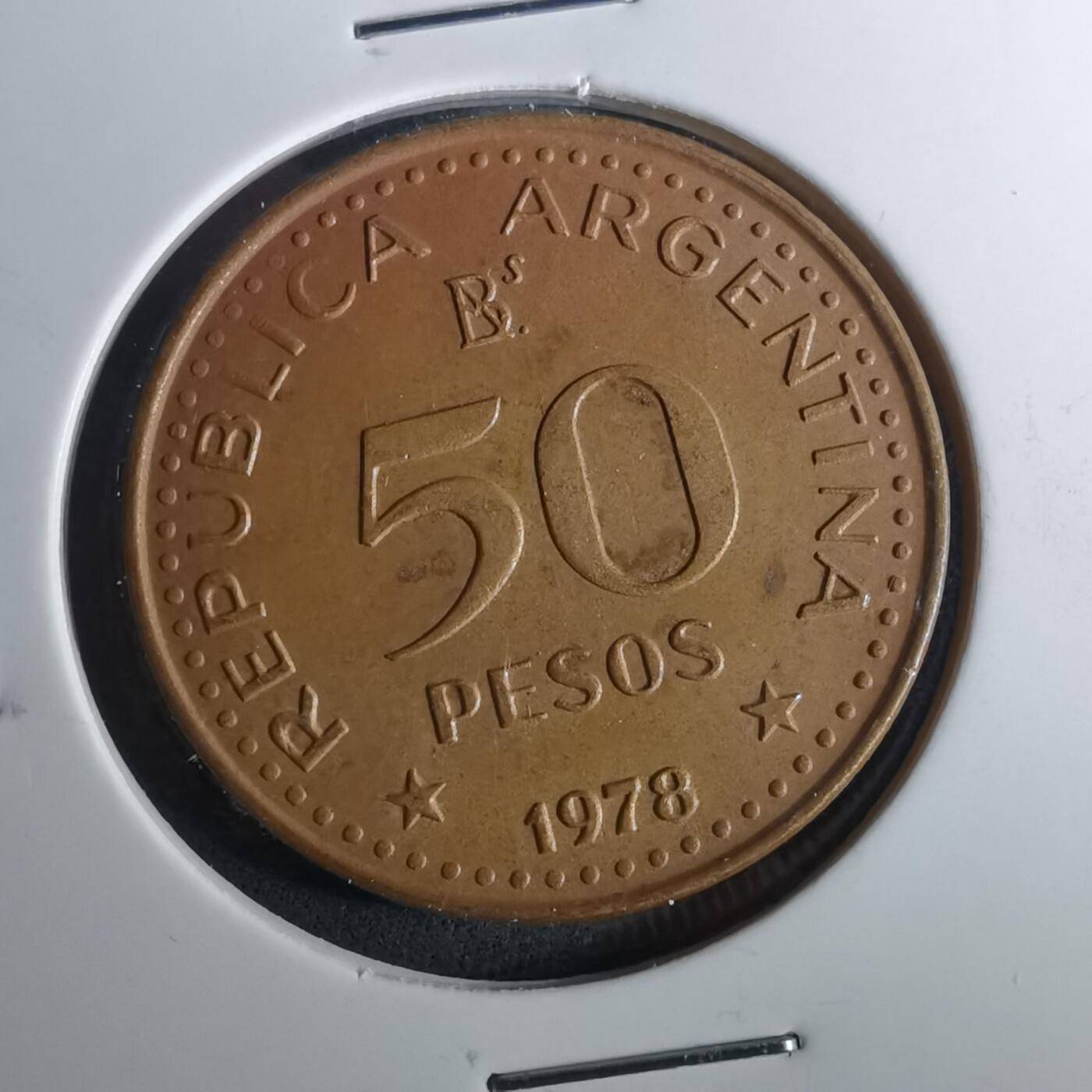 沼泽如烟--第952场 阿根廷1978年50比索