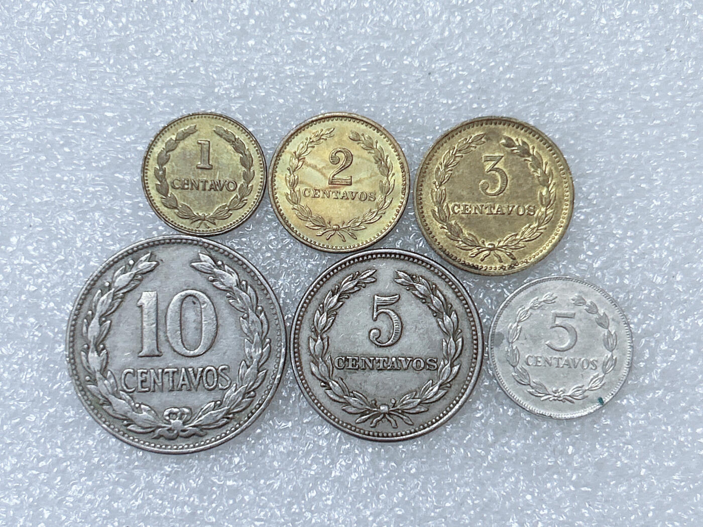 第一海外回流一元起拍收藏 散集专场  第286期 萨尔瓦多硬币  6枚