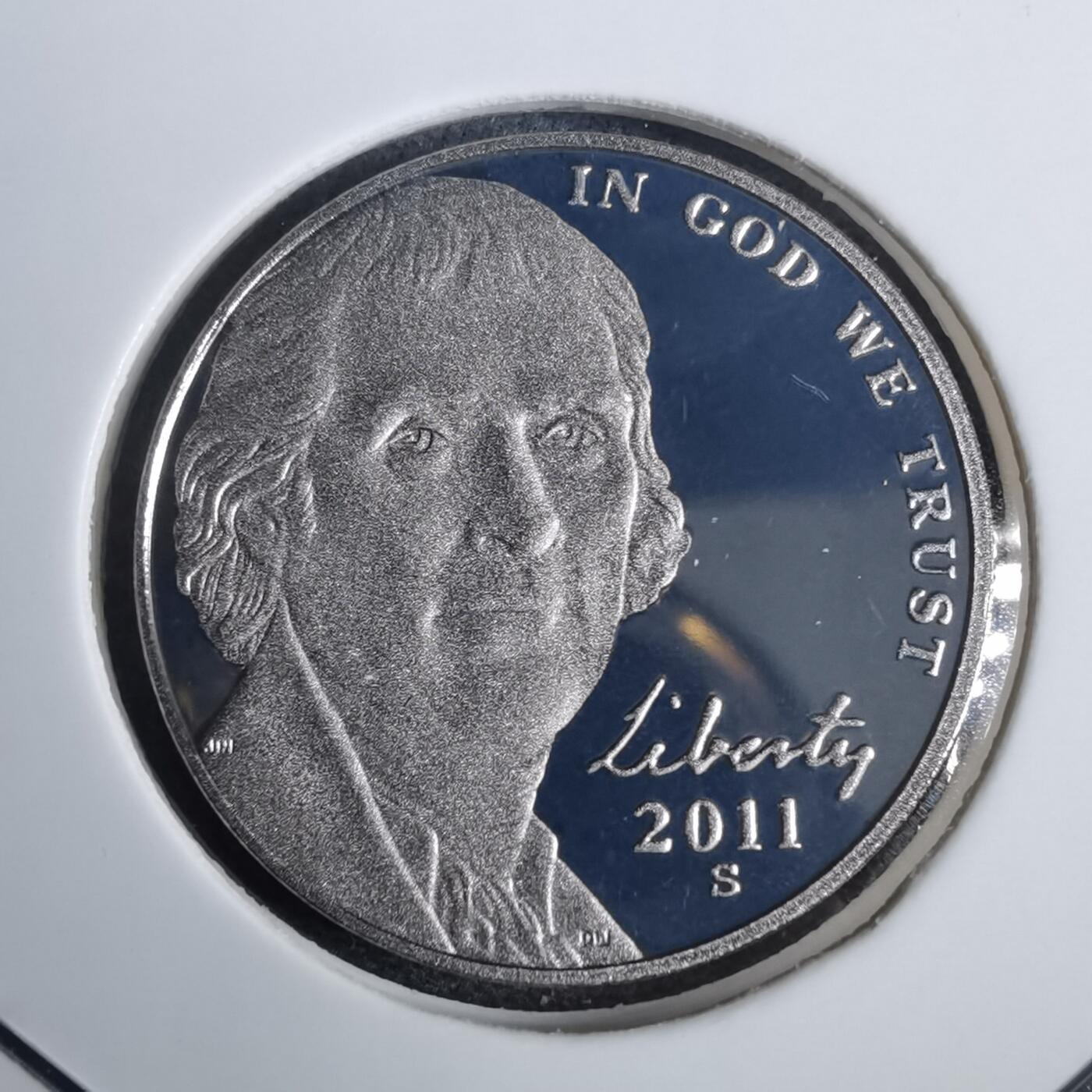 沼泽如烟--第953场 美国2011年5分精制币