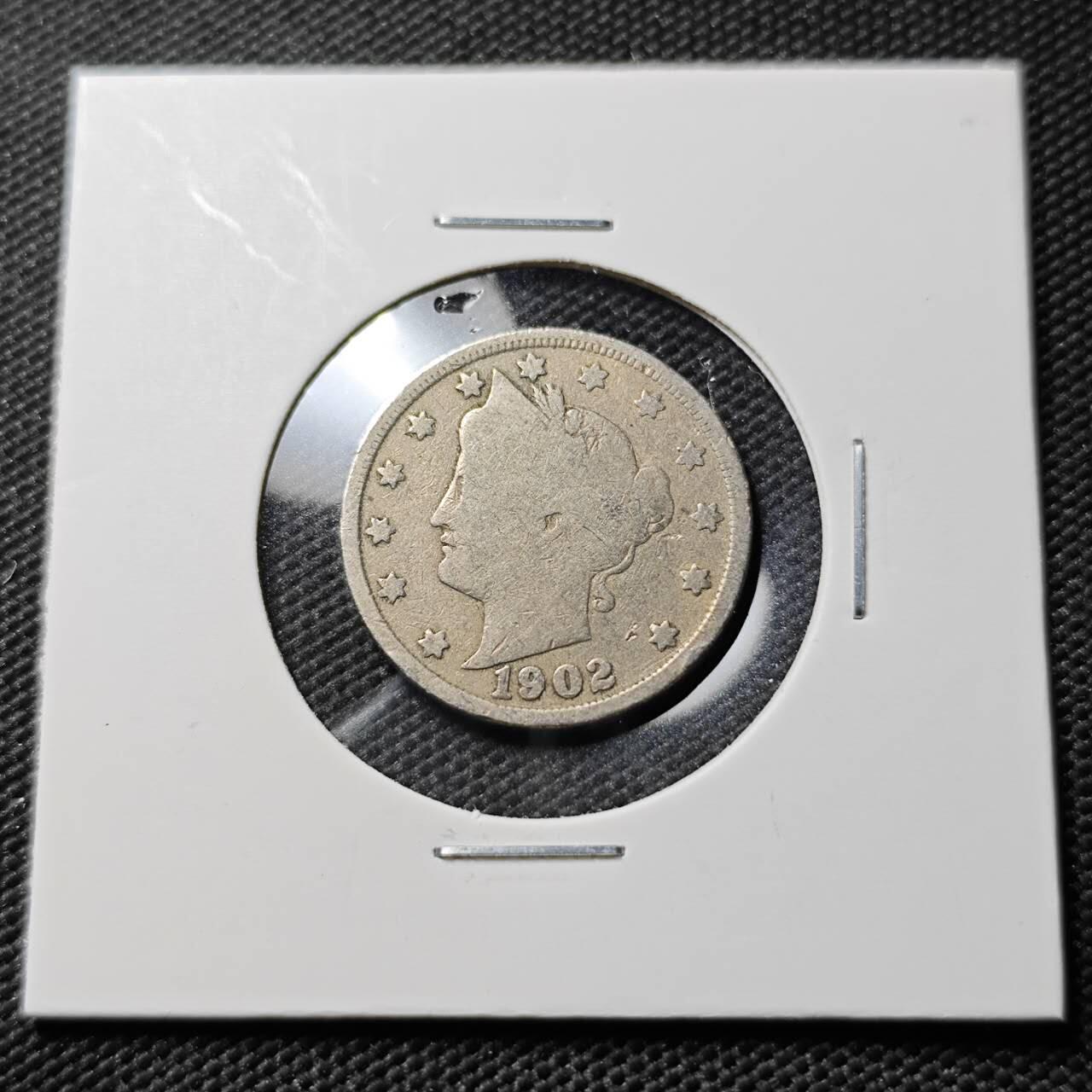 KK钱币收藏小铺  第386期  2月预留时间 周末发货  美国5分镍币