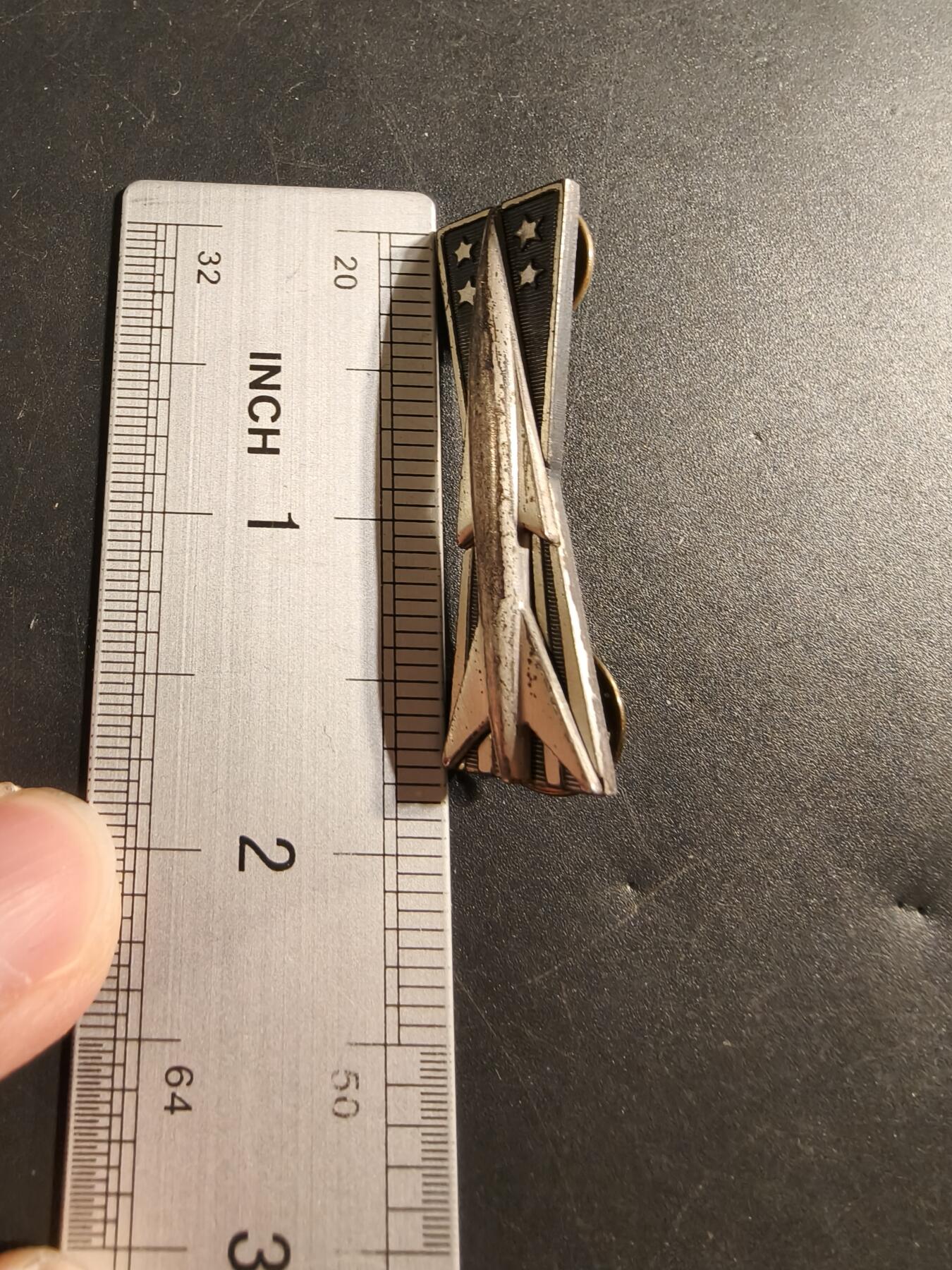 老王徽章第174期 美国导弹操作员技能章    1.75英寸    925银