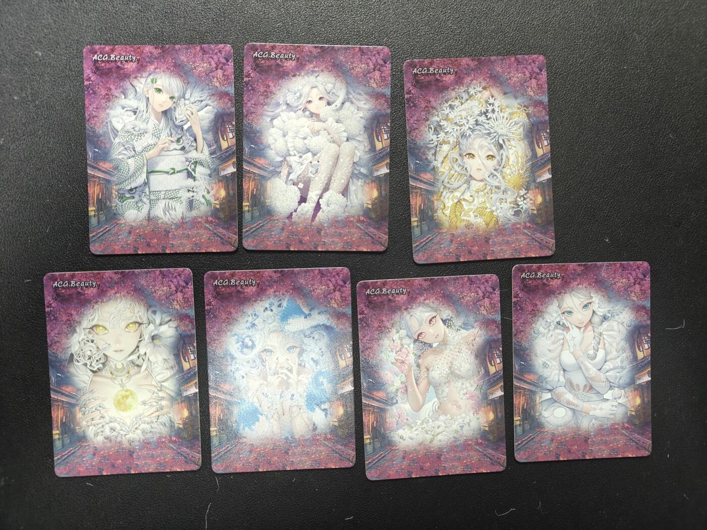 天玑星卡拍第157期《1.5周一截拍》持续收拍收评中 满赠卡需备注 焱卡文化 动漫美女ACG 彩闪 7张