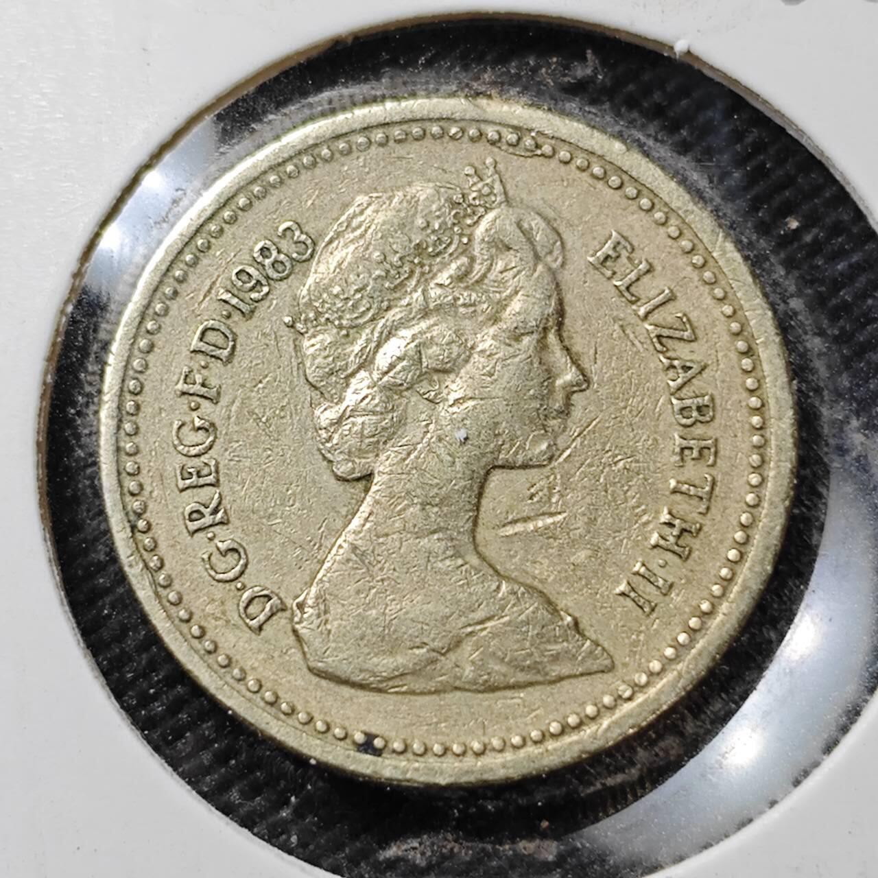 KK钱币收藏小铺  第386期  2月预留时间 周末发货  英国1镑