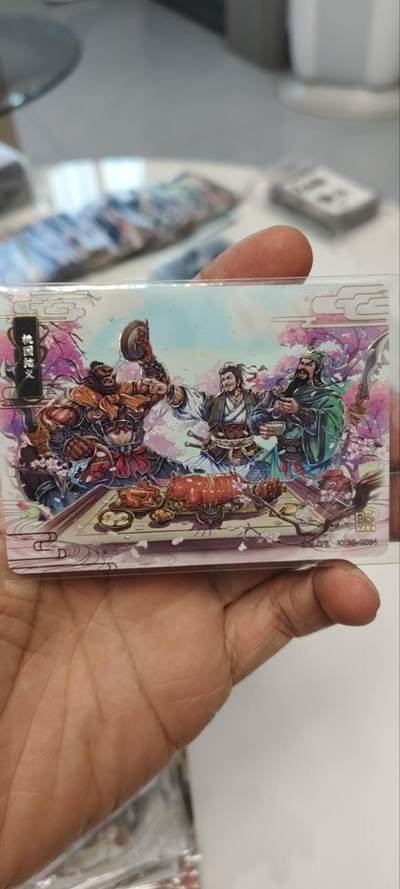 秋原瞳的小店第三十一期（持续收拍，时光冉冉，卡圈陪伴） 卡游三国一弹千古一瞬主题卡桃园结义