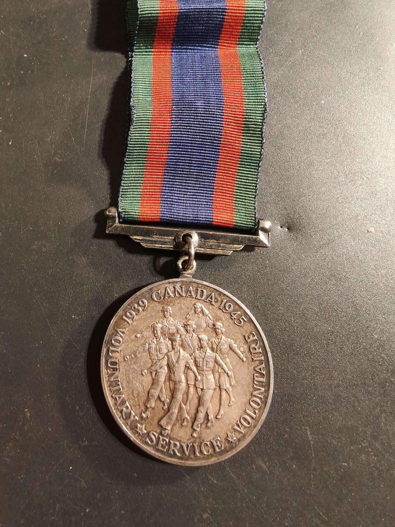 老王徽章第174期 加拿大二战志愿者服役奖章     925银    37.7g