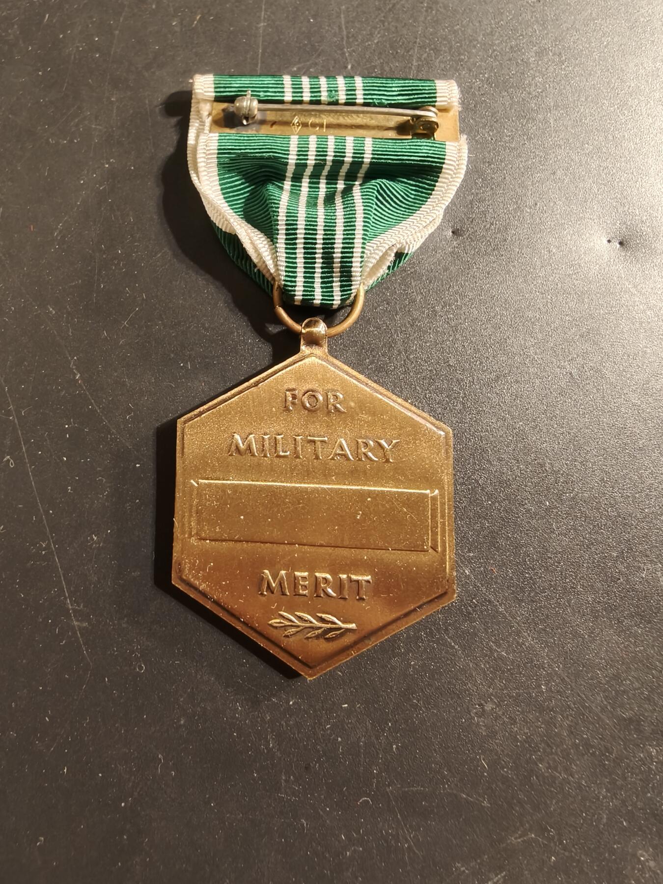老王徽章第174期 美国陆军军事功绩奖章