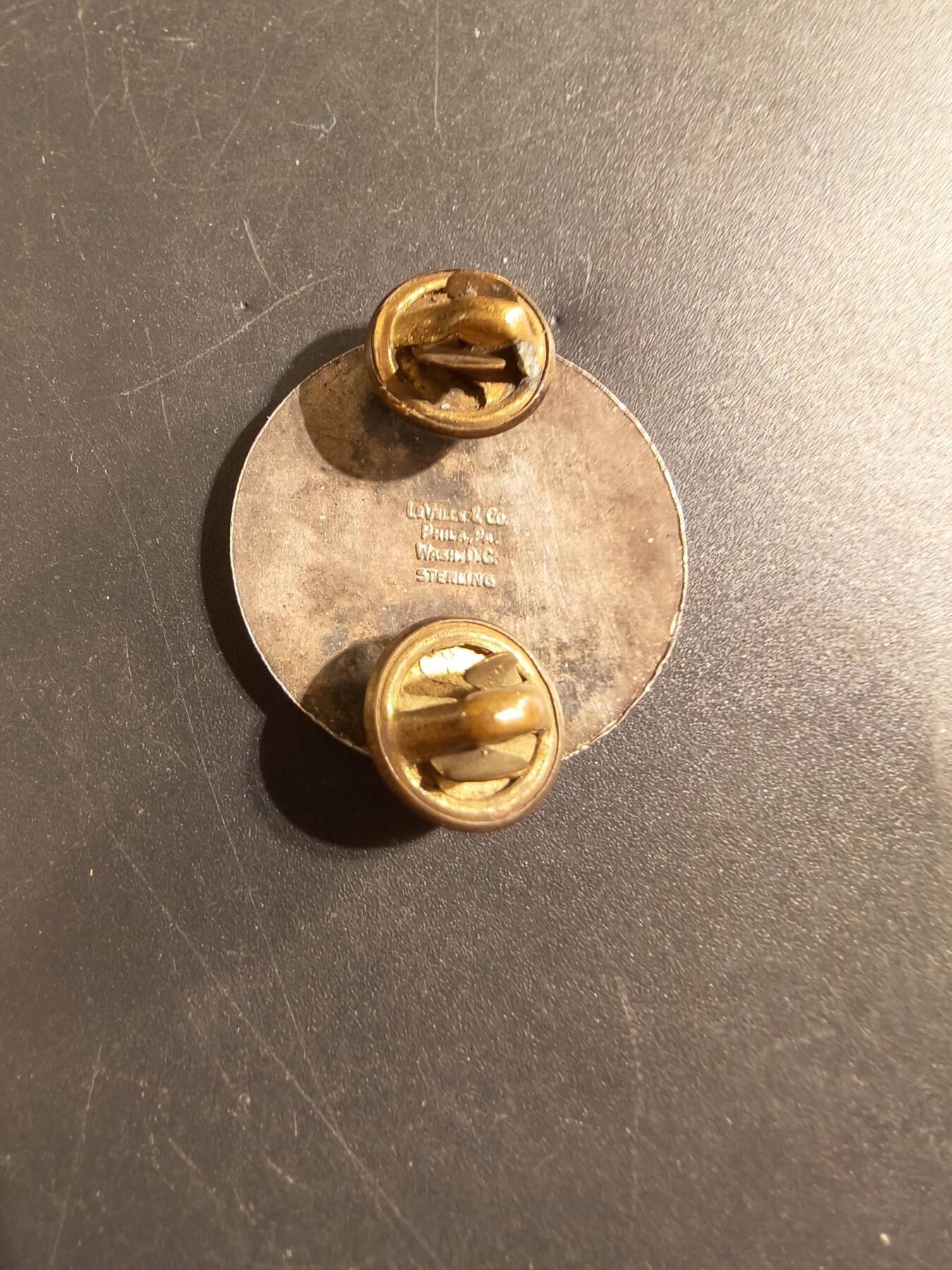 老王徽章第174期 美国空军空中运输司令部证章    925银   华盛顿珠宝商造