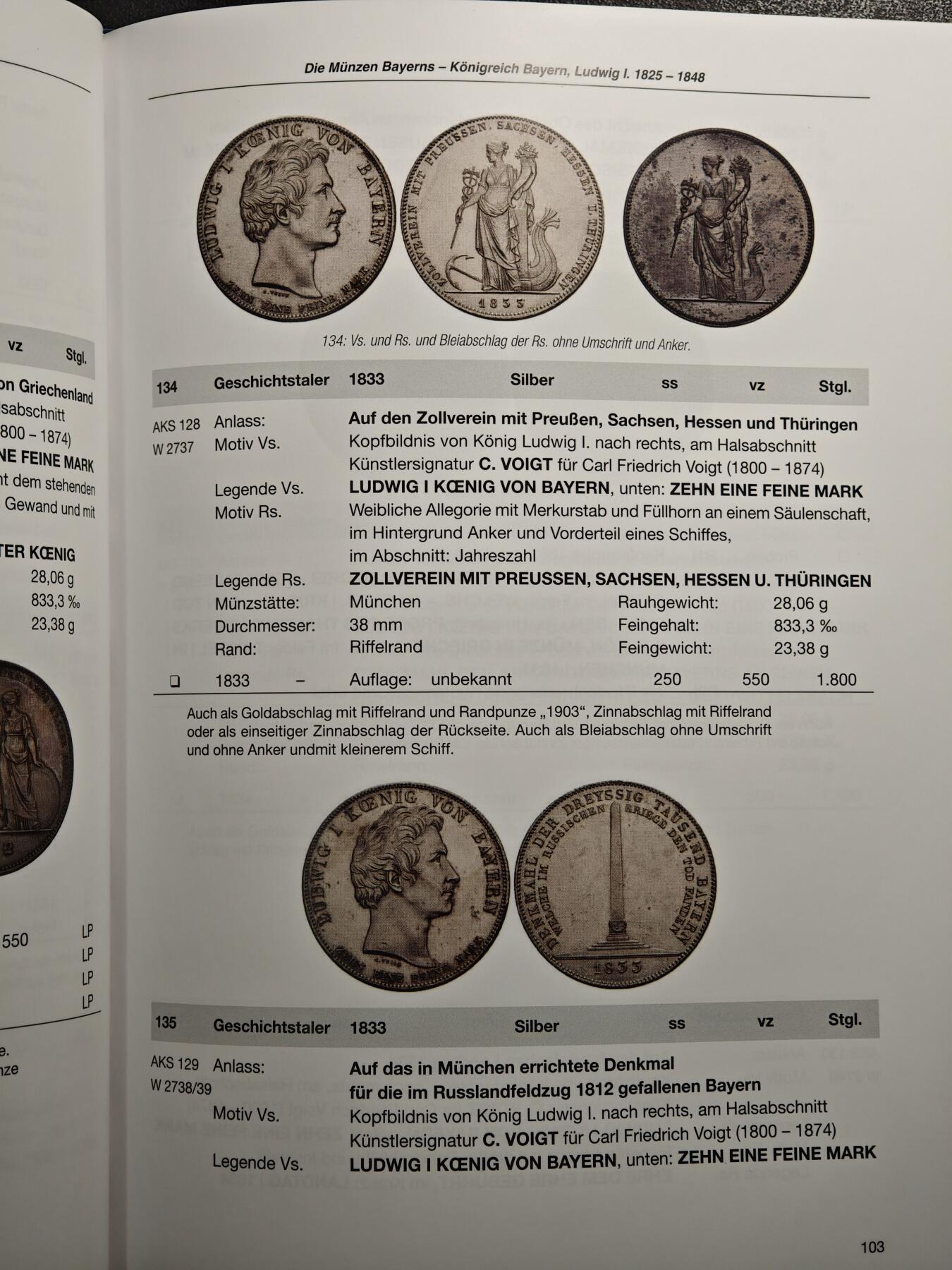 【德藏】世界币章拍卖第160期 全新塑封 巴伐利亚1800-1925钱币目录 硬壳精装 全彩铜版纸印刷 全书约248页