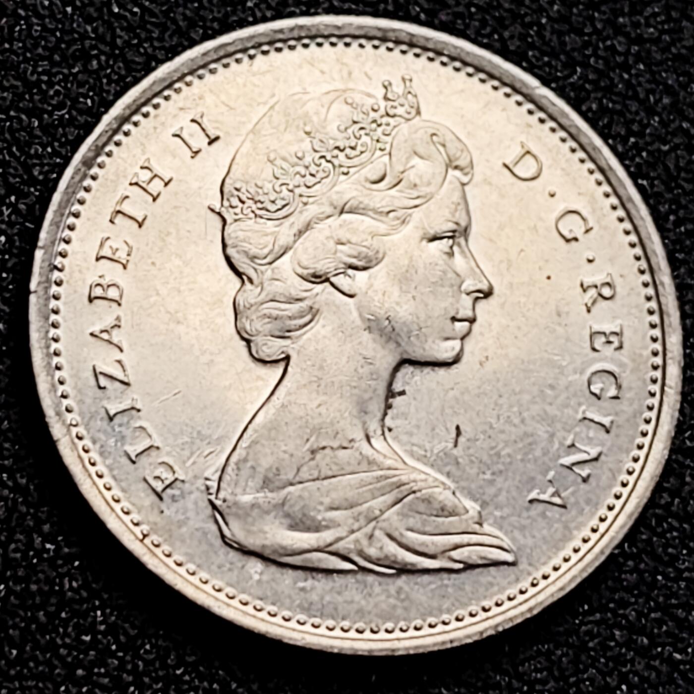 泉币菌-第162场- 新年第五场 精品福利场 美洲 加拿大 1/4元硬币 伊丽莎白女王 