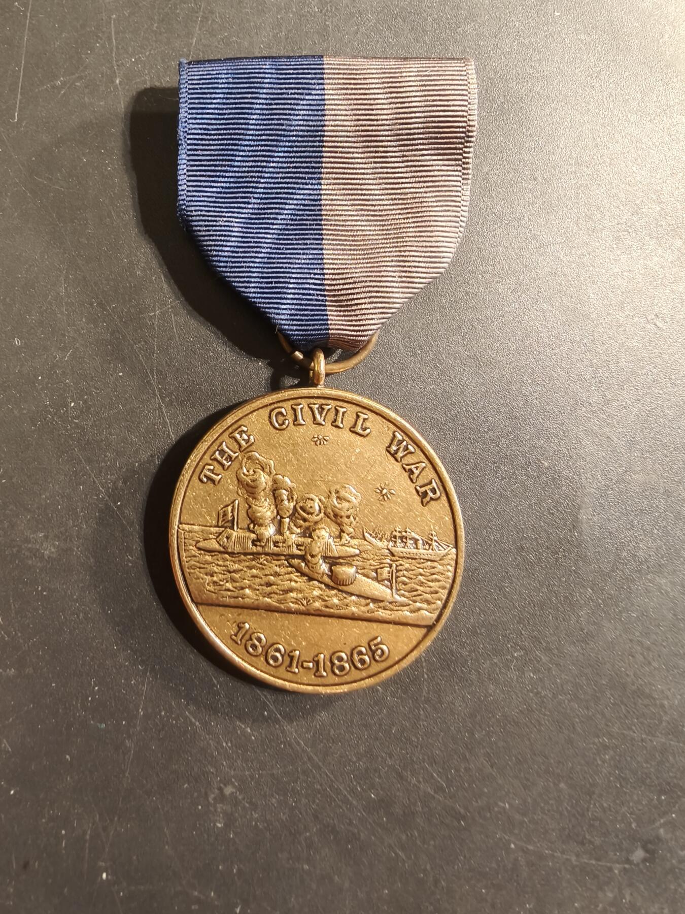 老王徽章第174期 美国海军陆战队内战服役奖章