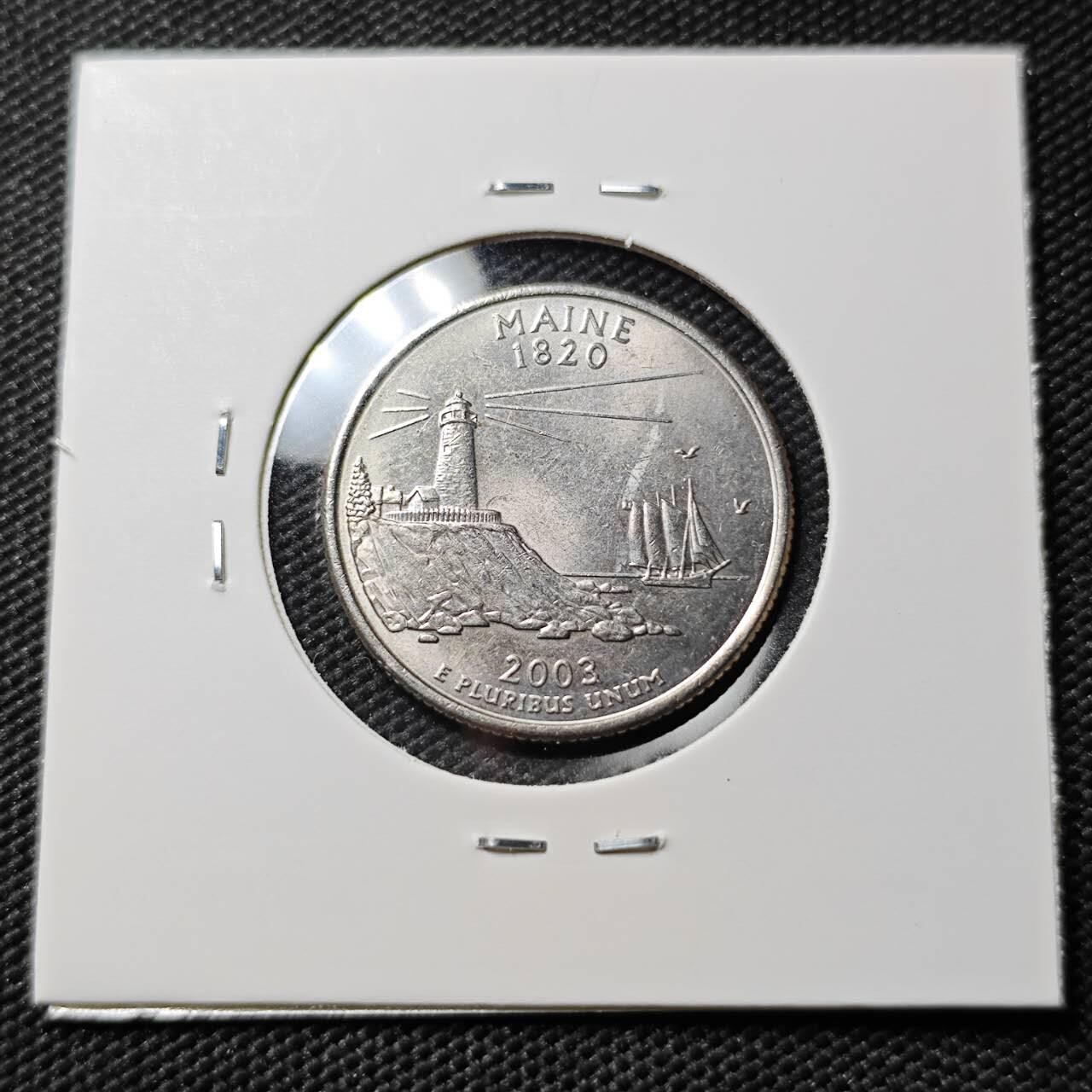 KK钱币收藏小铺  第386期  2月预留时间 周末发货  美国25分纪念币