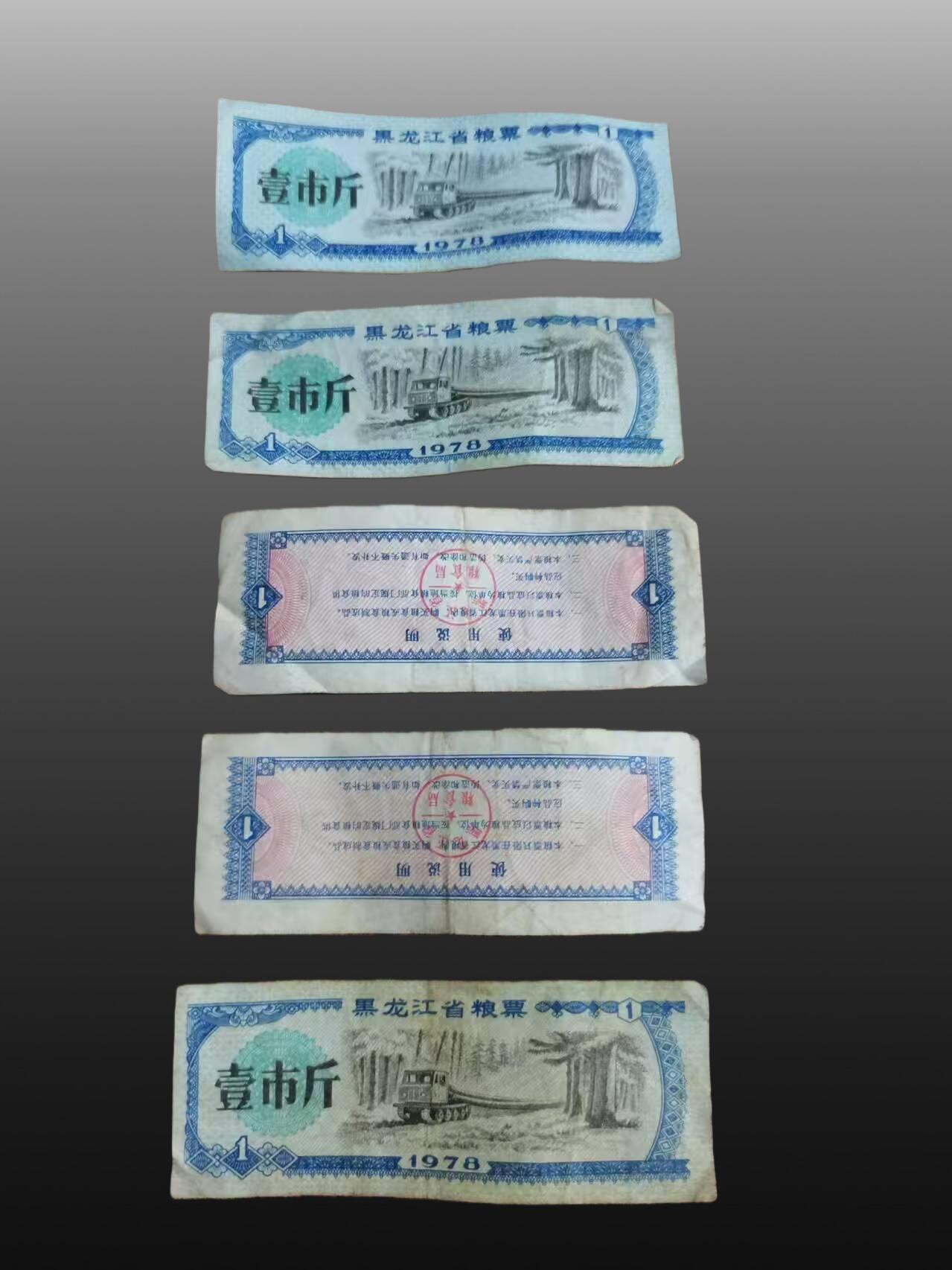 安欣票证书薇专场 地方粮票100张一组