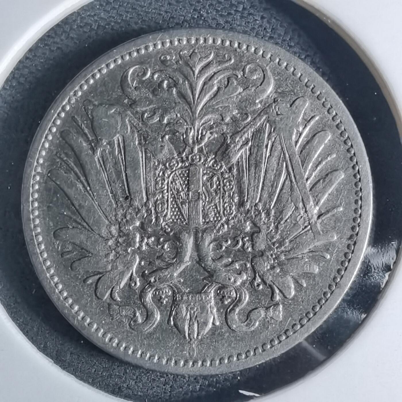 沼泽如烟--第953场 奥地利1894年20赫勒