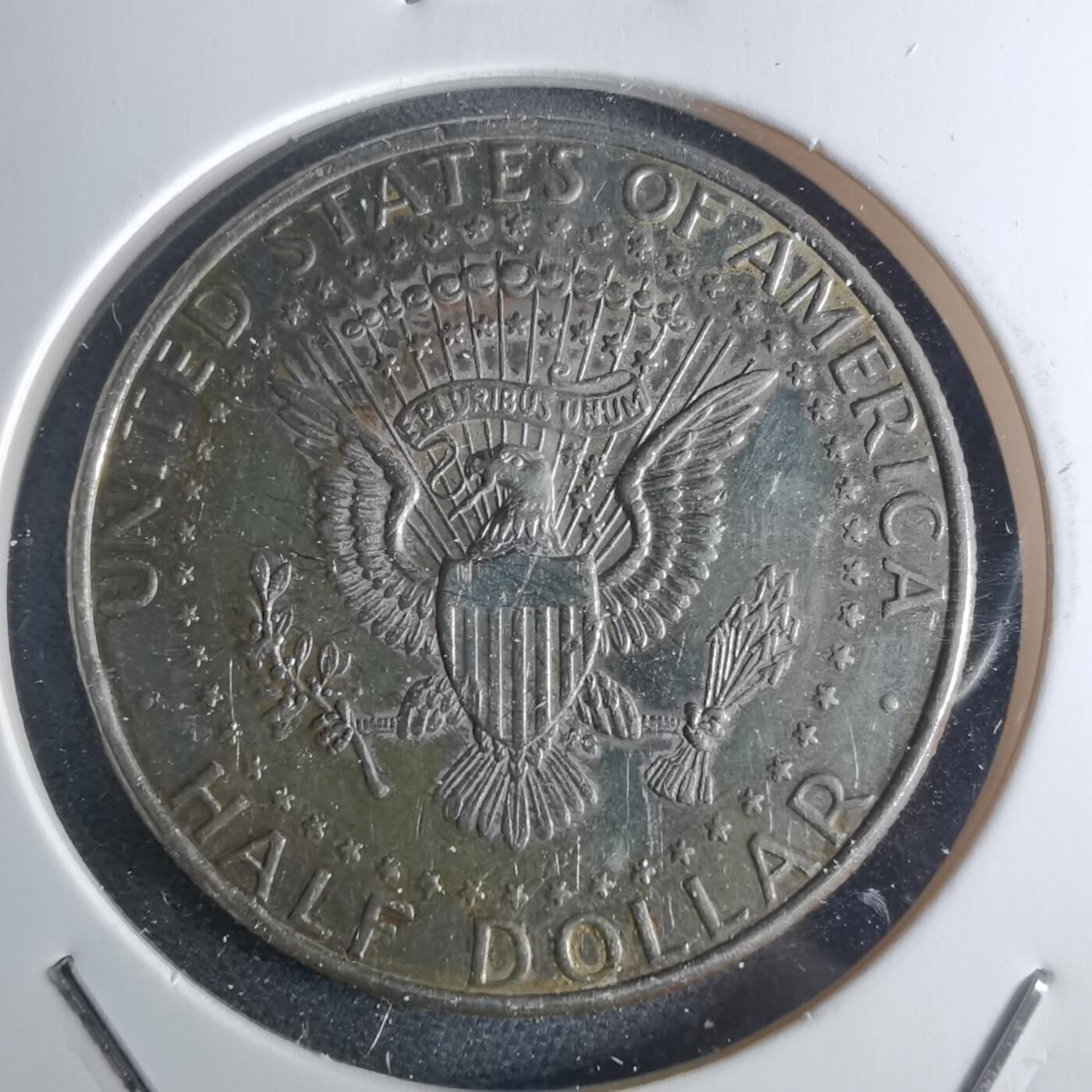 沼泽如烟--第953场 美国半美元彩色贴纸纪念品