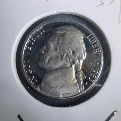 沼泽如烟--第953场 - 美国1983年五分精制币