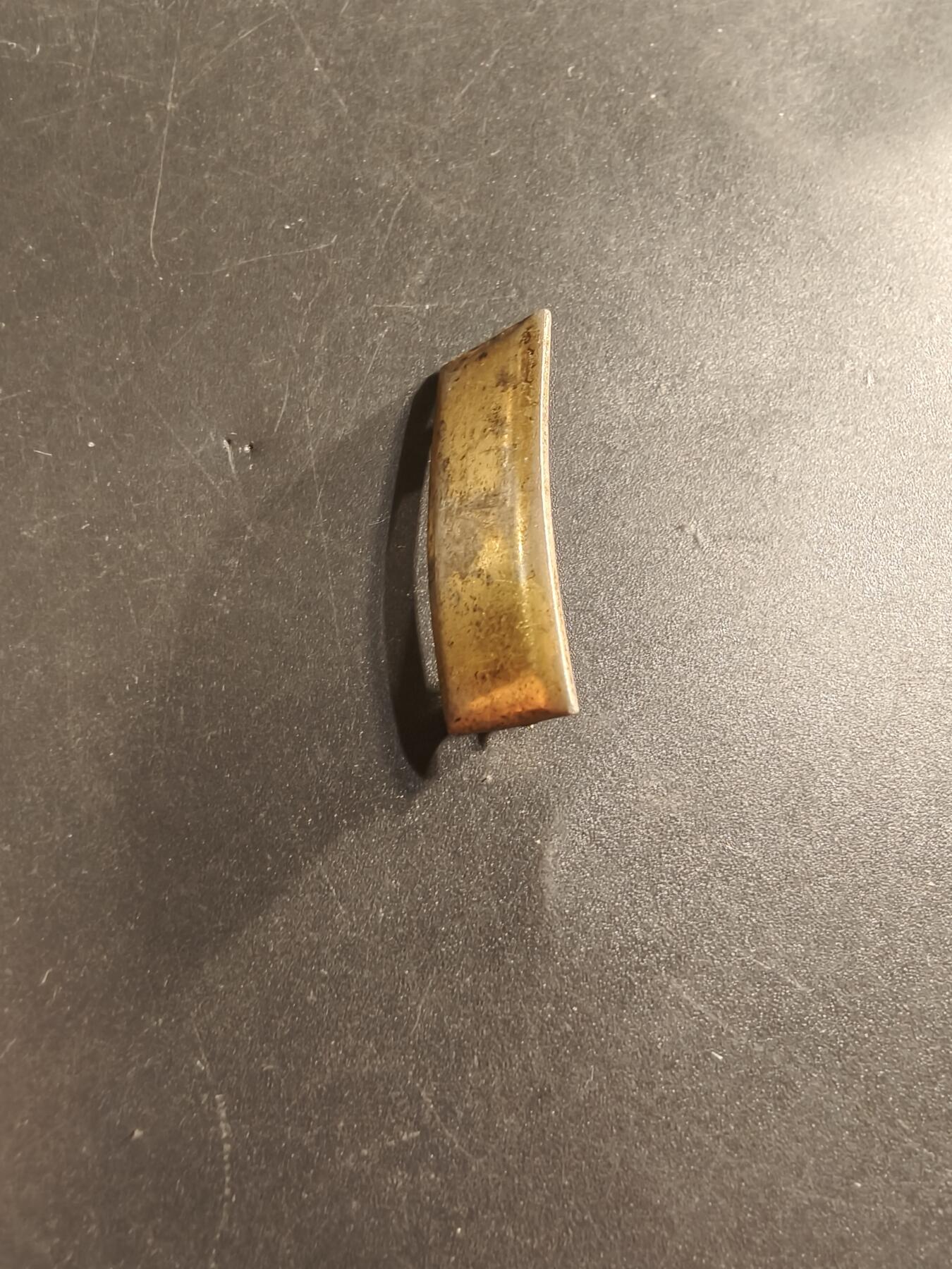 老王徽章第174期 美国陆军少尉军衔    925银   二战时期横针版    4.6g