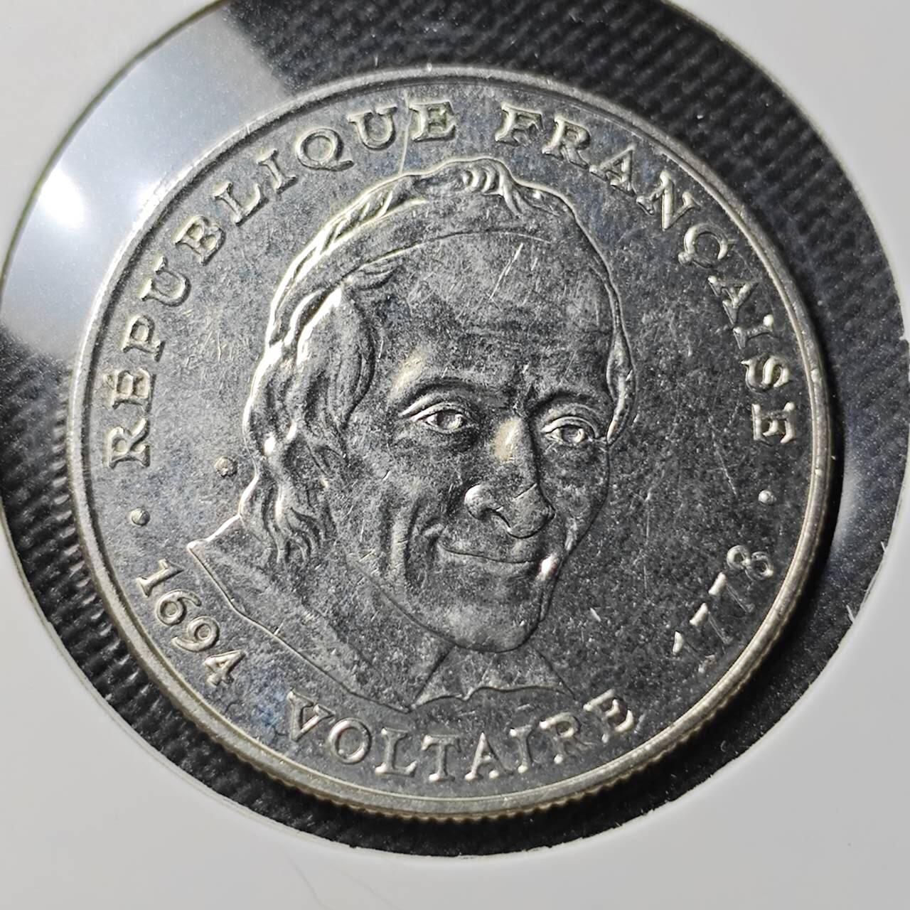 KK钱币收藏小铺  第386期  2月预留时间 周末发货  法国5法郎纪念币