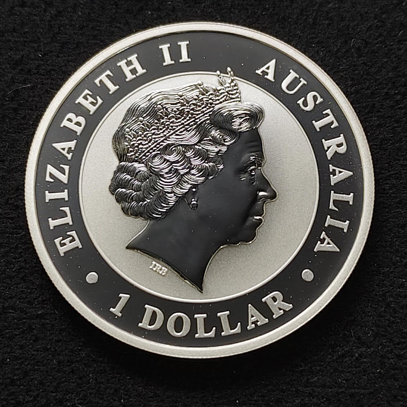 【全场包邮】纯粹捡漏拍493场 澳大利亚2012年1元考拉1盎司999纯银币【40.6毫米31.1克，纯银价约560元（按18元银价折算）】