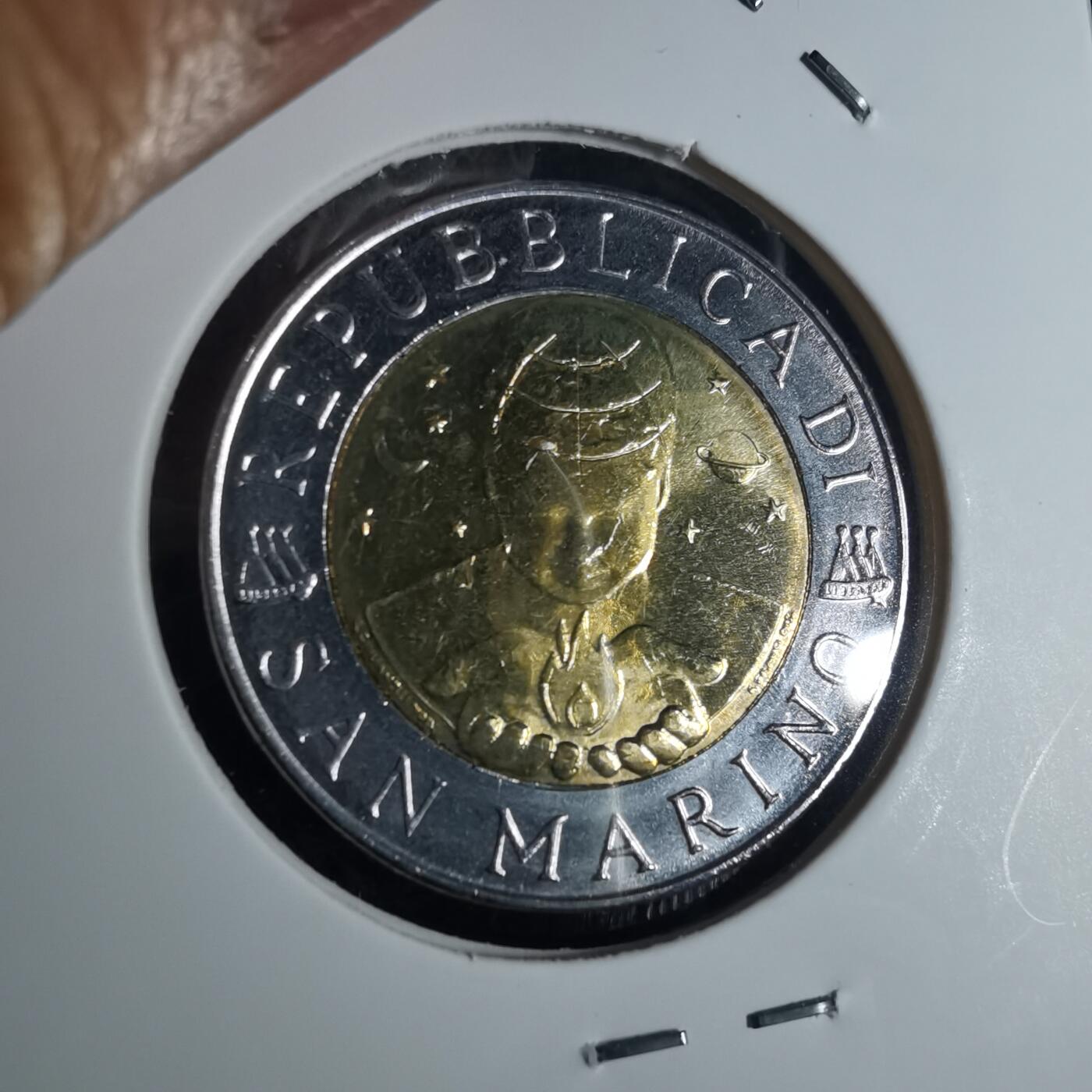 沼泽如烟--第953场 圣马力诺1999年500里拉