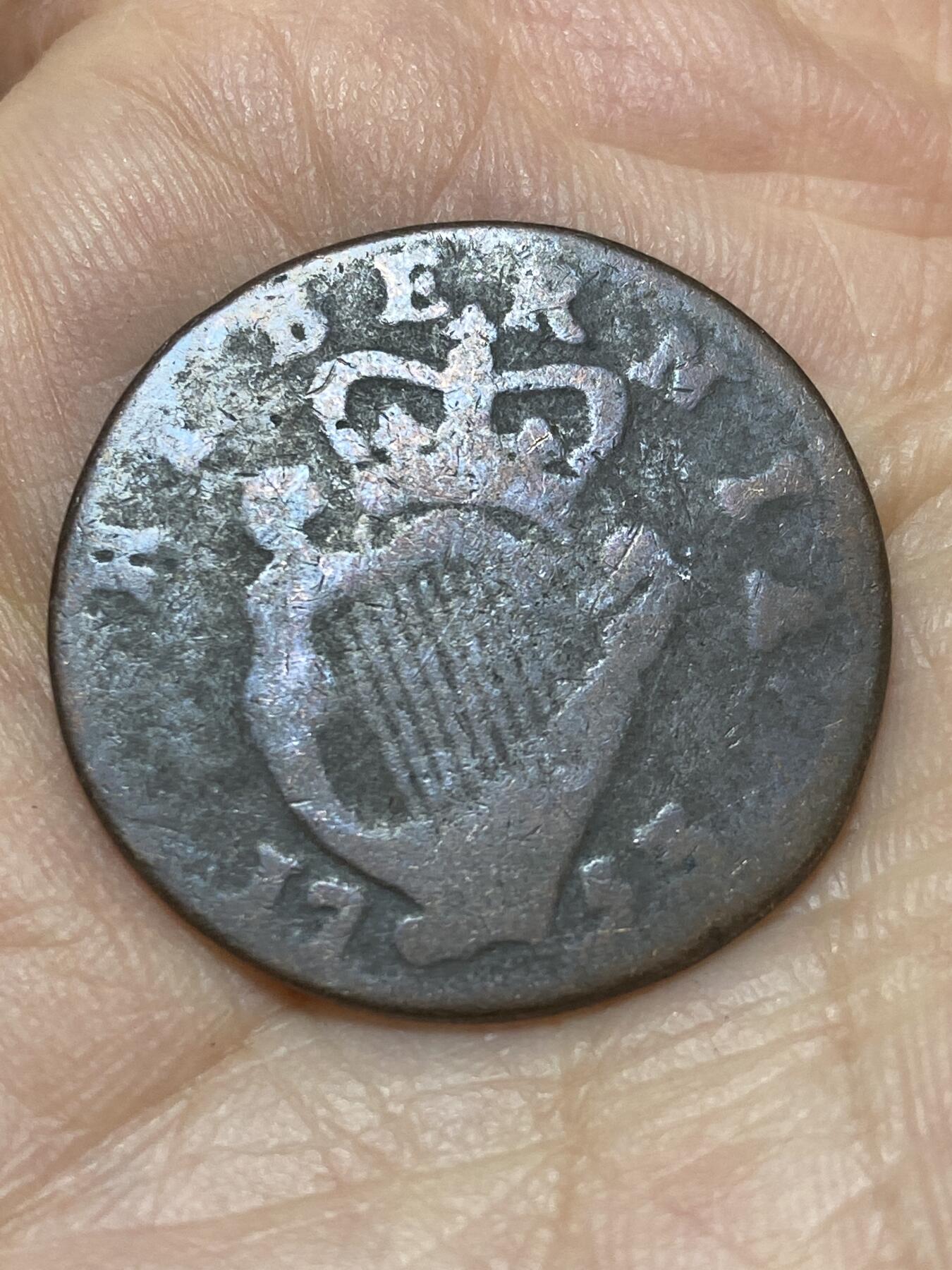 2026年第三场(总第一百七十二场）外国好品散币场(免佣金) 英属爱尔兰1753年1/2便士(乔治二世时期)