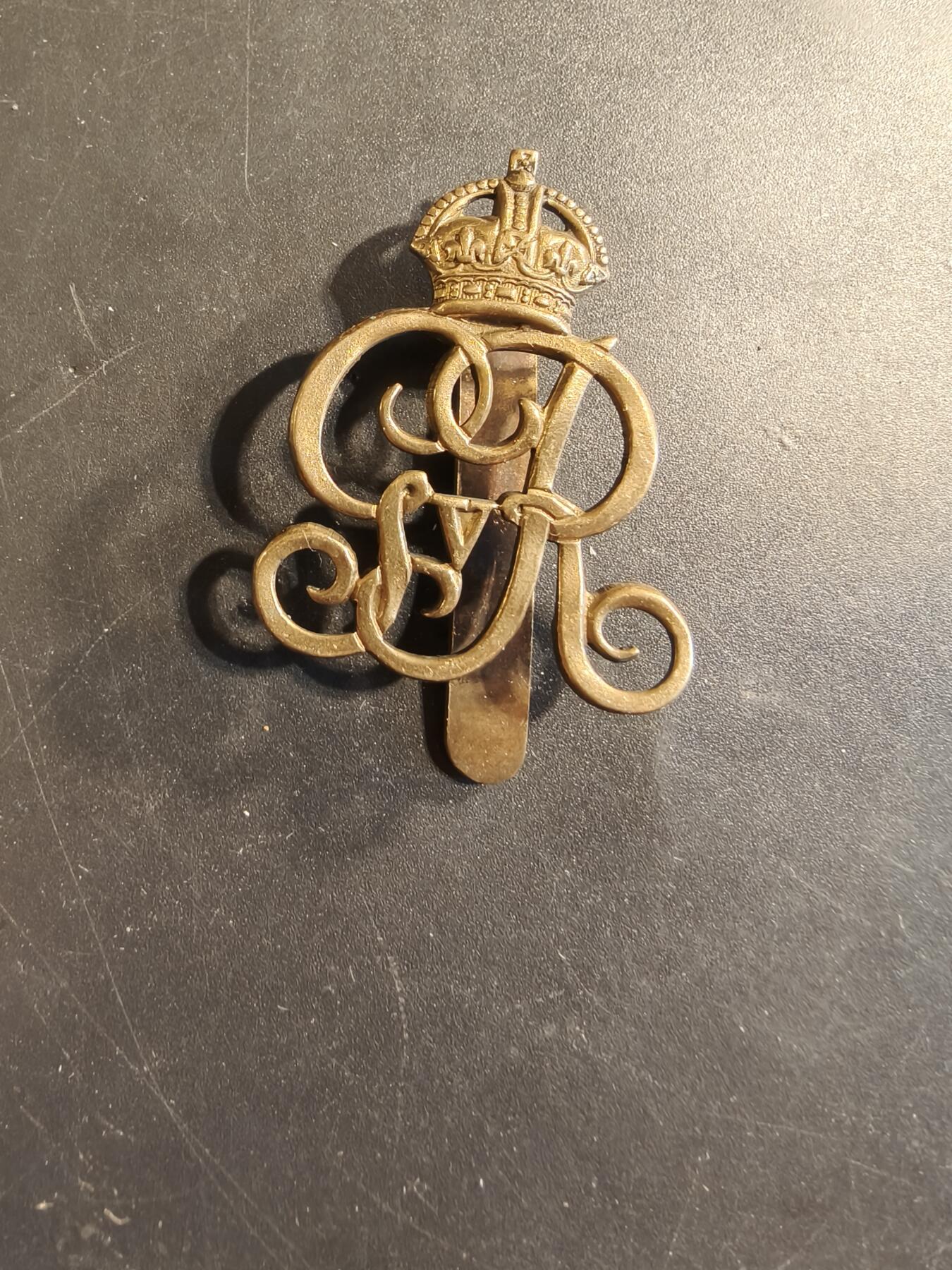 老王徽章第174期 英国诺福克义勇骑兵团帽徽    一战时期