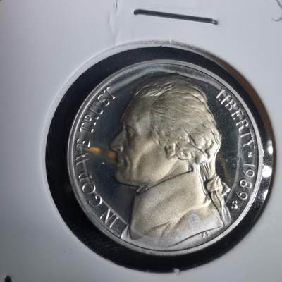 沼泽如烟--第953场 - 美国1989年五分精制币