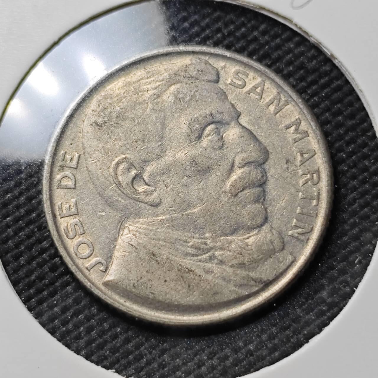 KK钱币收藏小铺  第386期  2月预留时间 周末发货  阿根廷20分纪念币