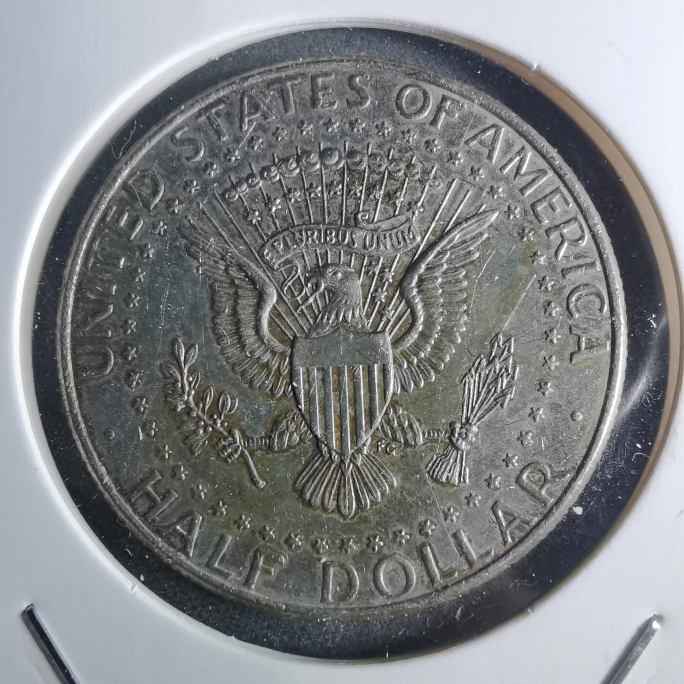 沼泽如烟--第953场 美国半美元彩色贴纸纪念品