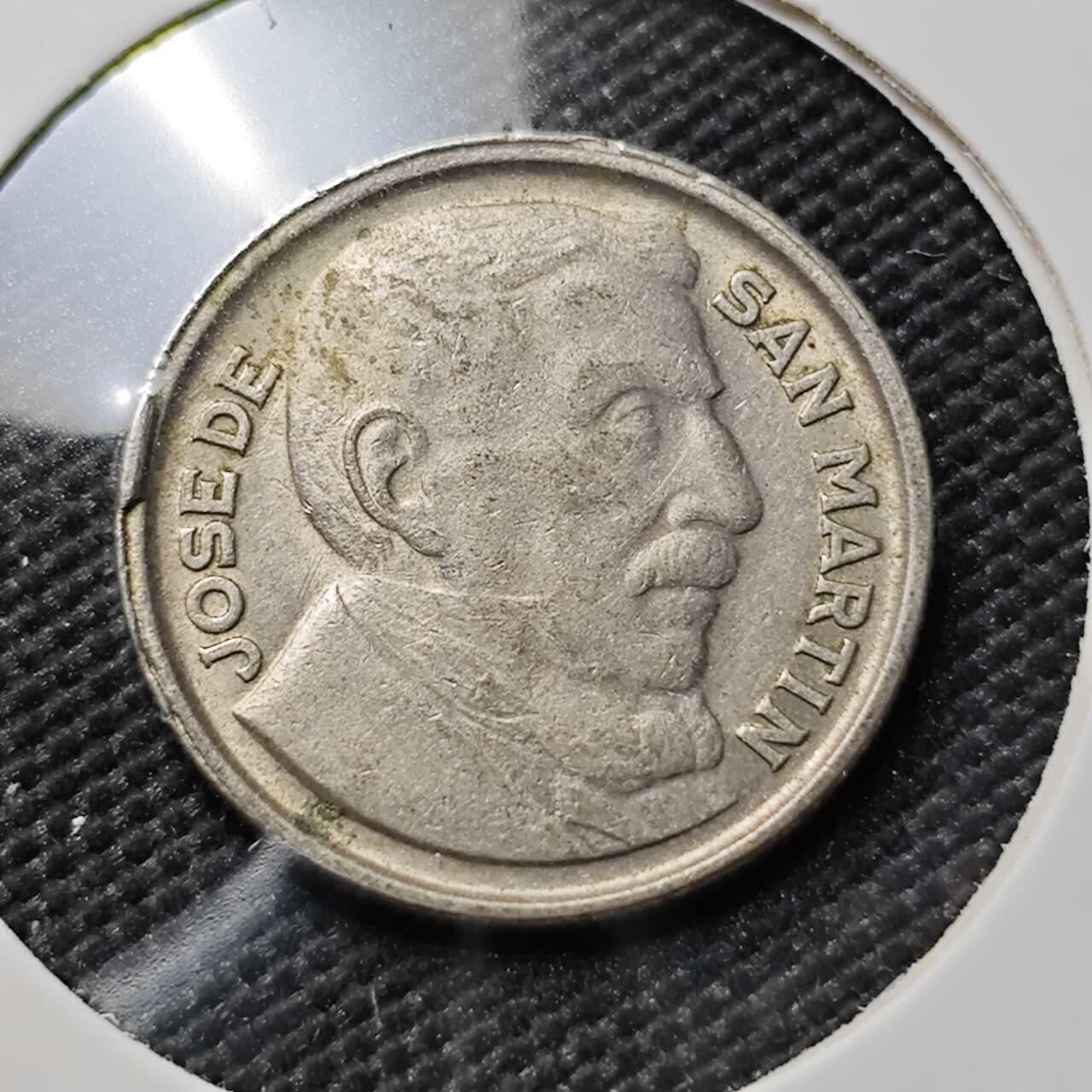 KK钱币收藏小铺  第386期  2月预留时间 周末发货  阿根廷10分纪念币