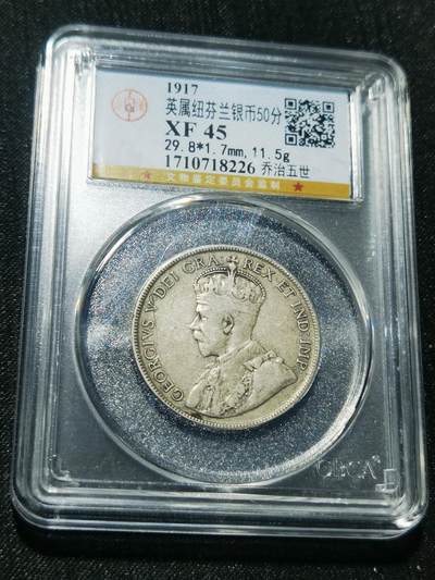 天下钱庄专场欢迎参拍 - 英属纽芬兰银币