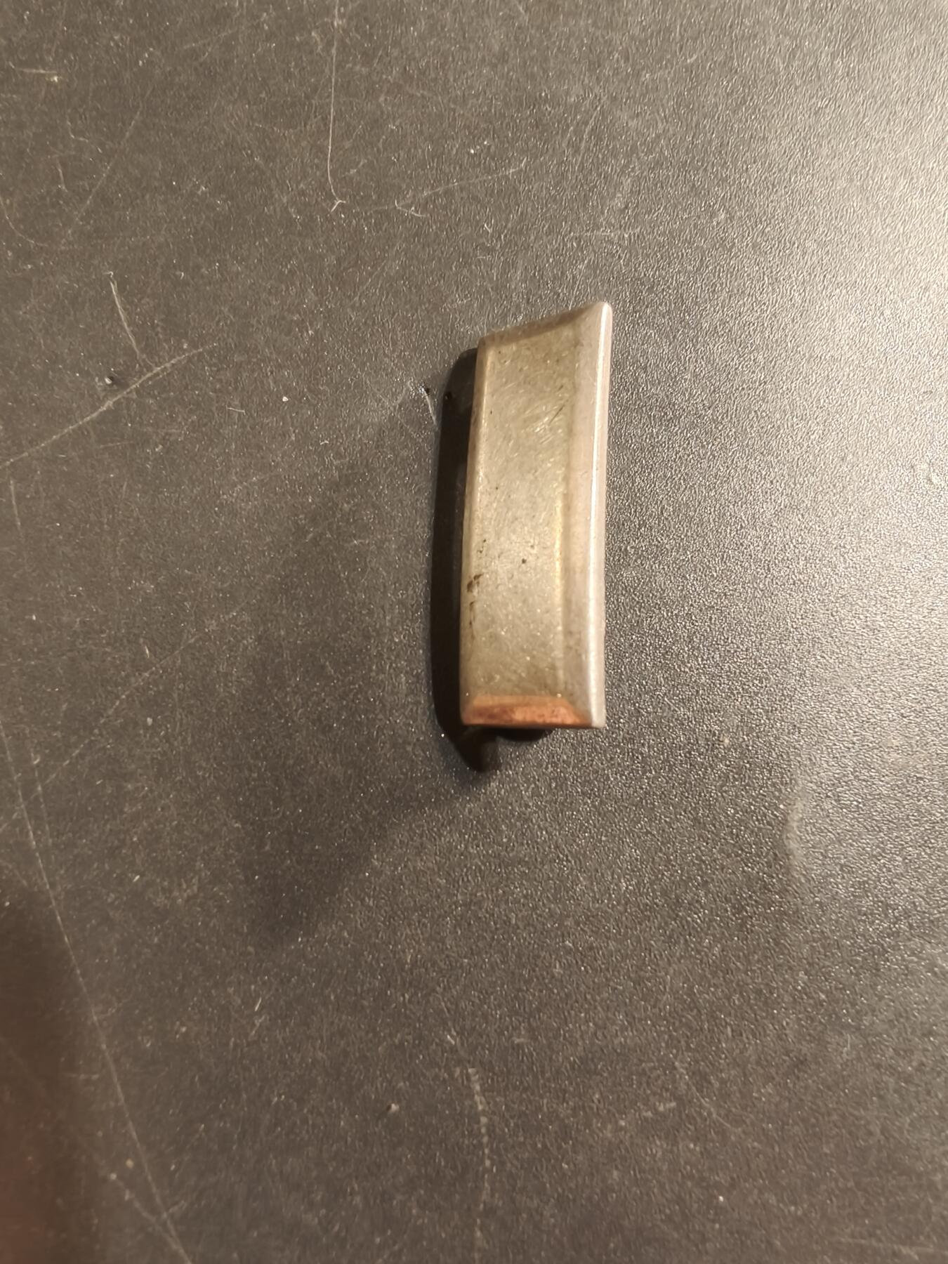 老王徽章第174期 美国陆军中尉军衔    925银   二战时期横针版    3.6g