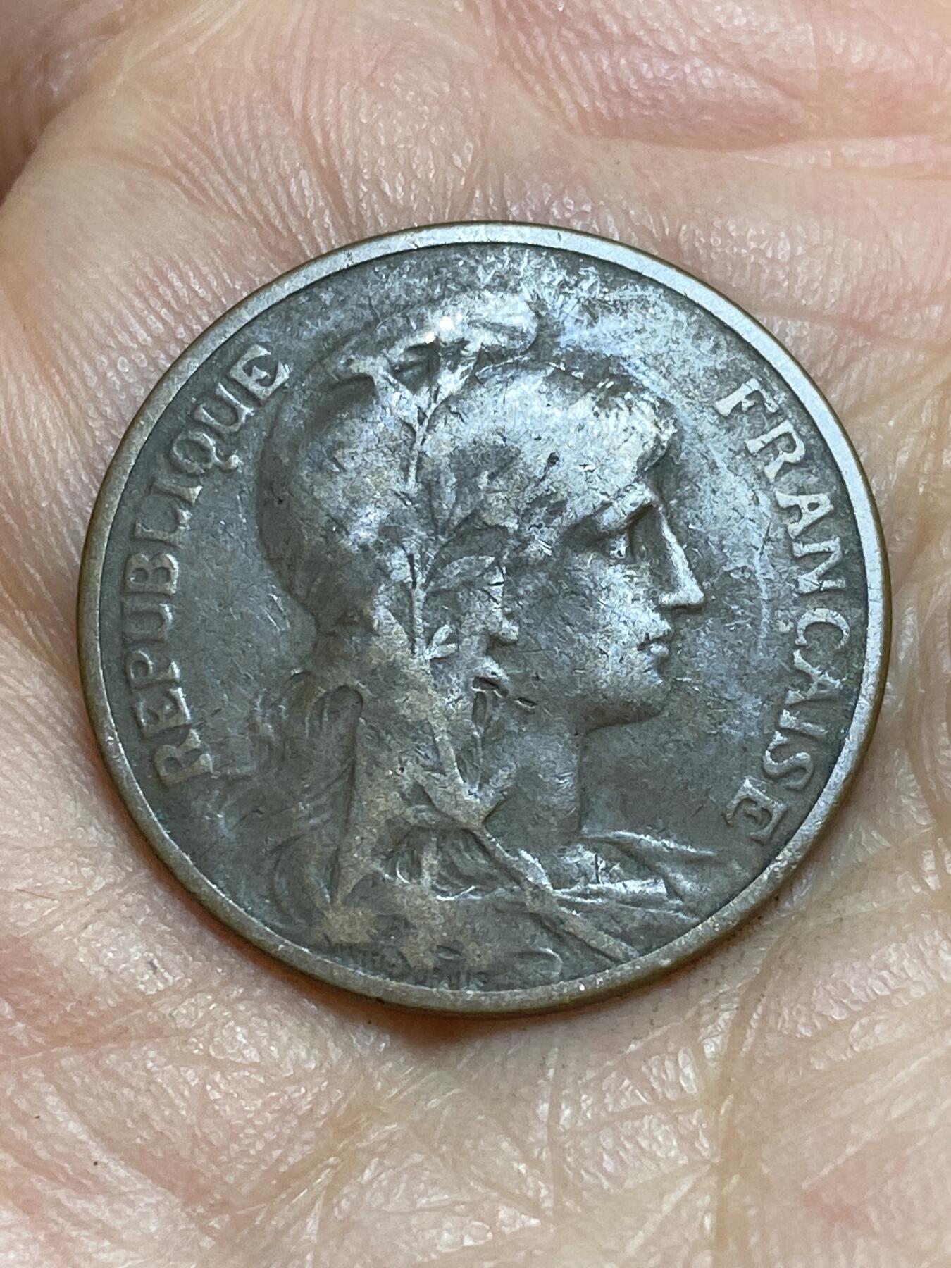 2026年第三场(总第一百七十二场）外国好品散币场(免佣金) 法兰西第三共和国1915年5生丁