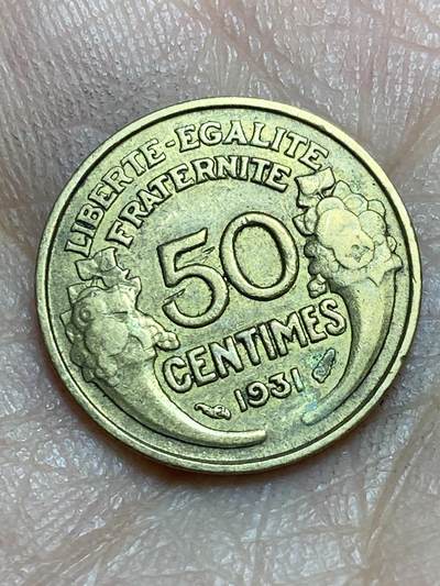 2026年第三场(总第一百七十二场）外国好品散币场(免佣金) - 法兰西第三共和国1931年50生丁