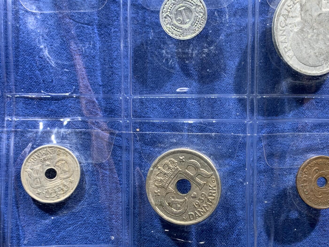 《竞宝斋》第454场 周日，周一 2场连拍 （全场包邮，欢迎送拍） 14枚一组 世界各国钱币