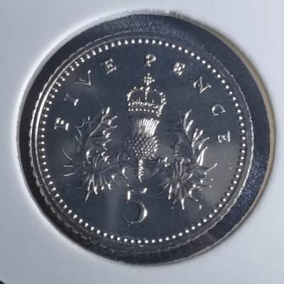 沼泽如烟--第953场 - 英国2006年5便士