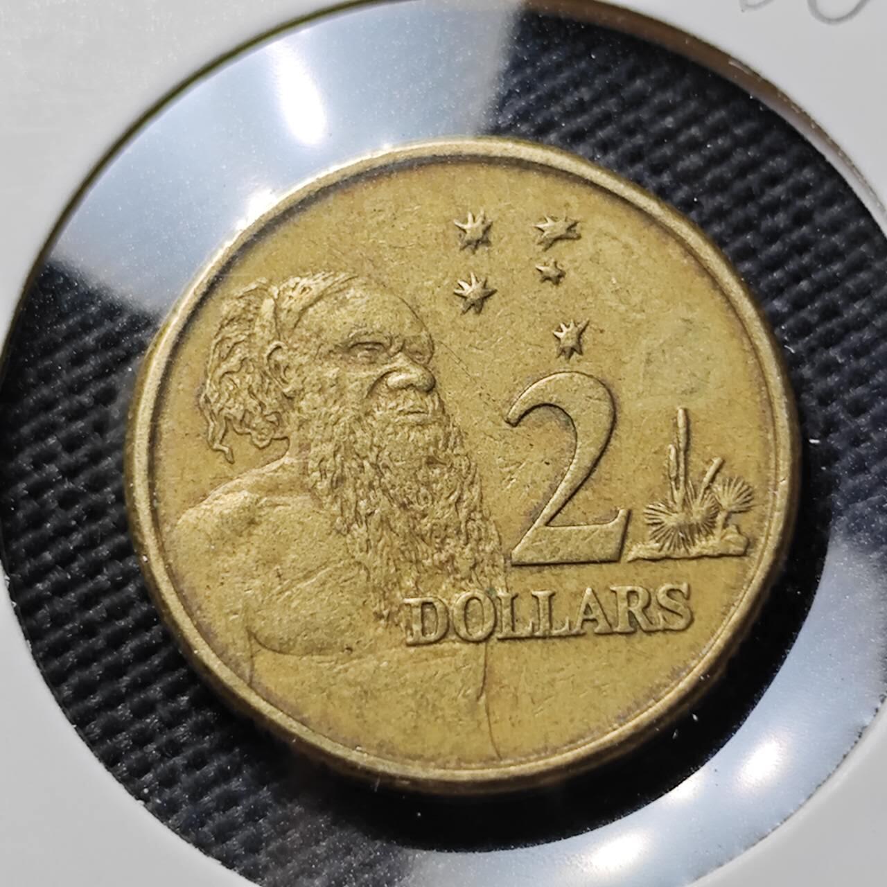 KK钱币收藏小铺  第386期  2月预留时间 周末发货  澳大利亚2元