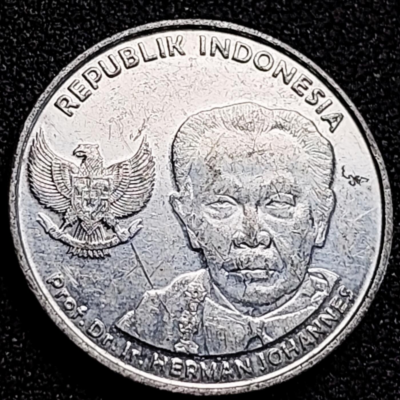 泉币菌-第162场- 新年第五场 精品福利场 印度尼西亚100卢比 硬币 