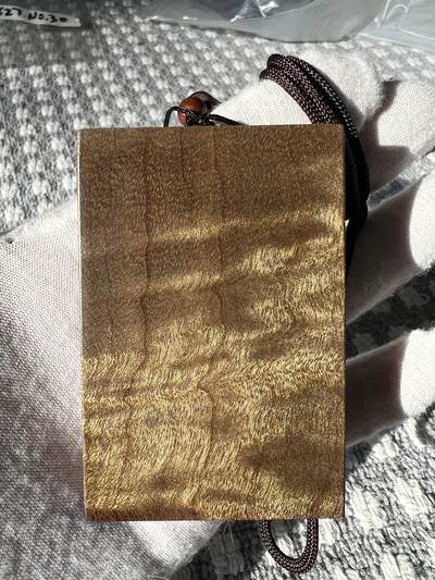 零元拍：627-NO.30金丝楠平安无事牌，香喷喷的小金砖，金光闪闪，72/48.5/12.5MM - 零元拍：627-NO.30金丝楠平安无事牌，香喷喷的小金砖，金光闪闪，72/48.5/12.5MM