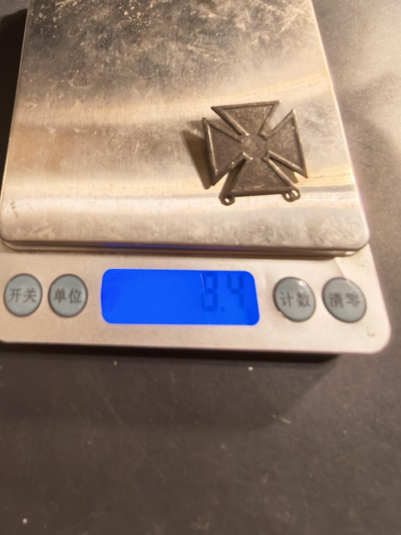 老王徽章第174期 美国陆军神射手技能章   二战时期横针版   925银  8.4g