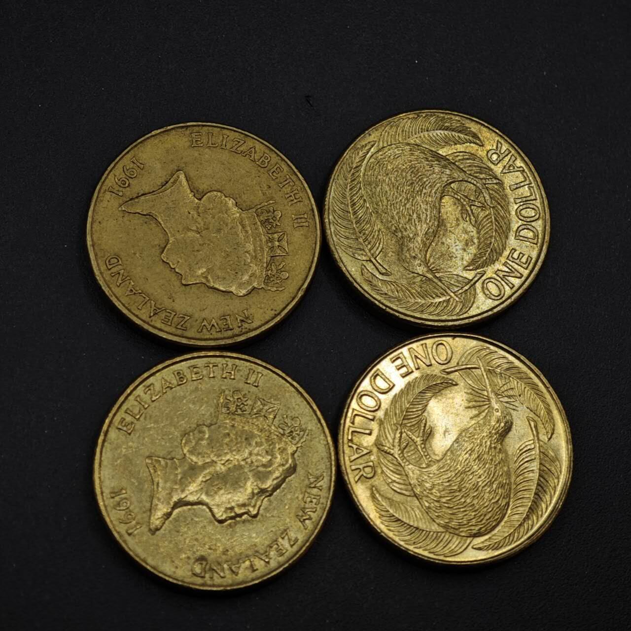 【淘币小摊】实时拍第八百四十一拍   散币批量币场   满百包邮可预留二周 每周一统一发货   新西兰一元4枚