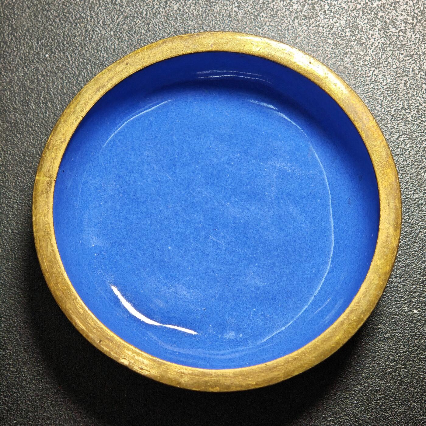 【德藏】世界币章拍卖第160期 回流 铜胎漆器雕刻茶叶罐 直径约：85mm；高约101.6mm；重约：330g