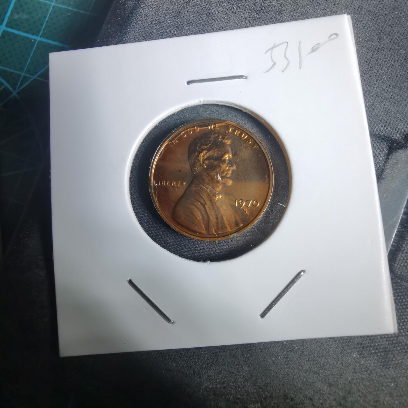 沼泽如烟--第953场 美国1970年一分精制币